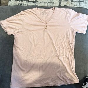 Men’s large shirt. Pink. Worn twice. Very soft material.